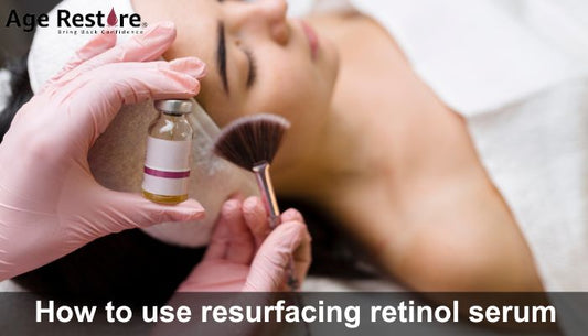 How to use resurfacing retinol serum