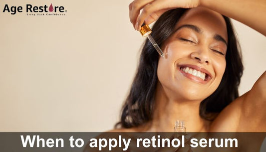 When to apply retinol serum
