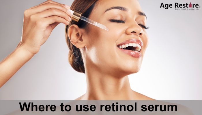 Where to use retinol serum