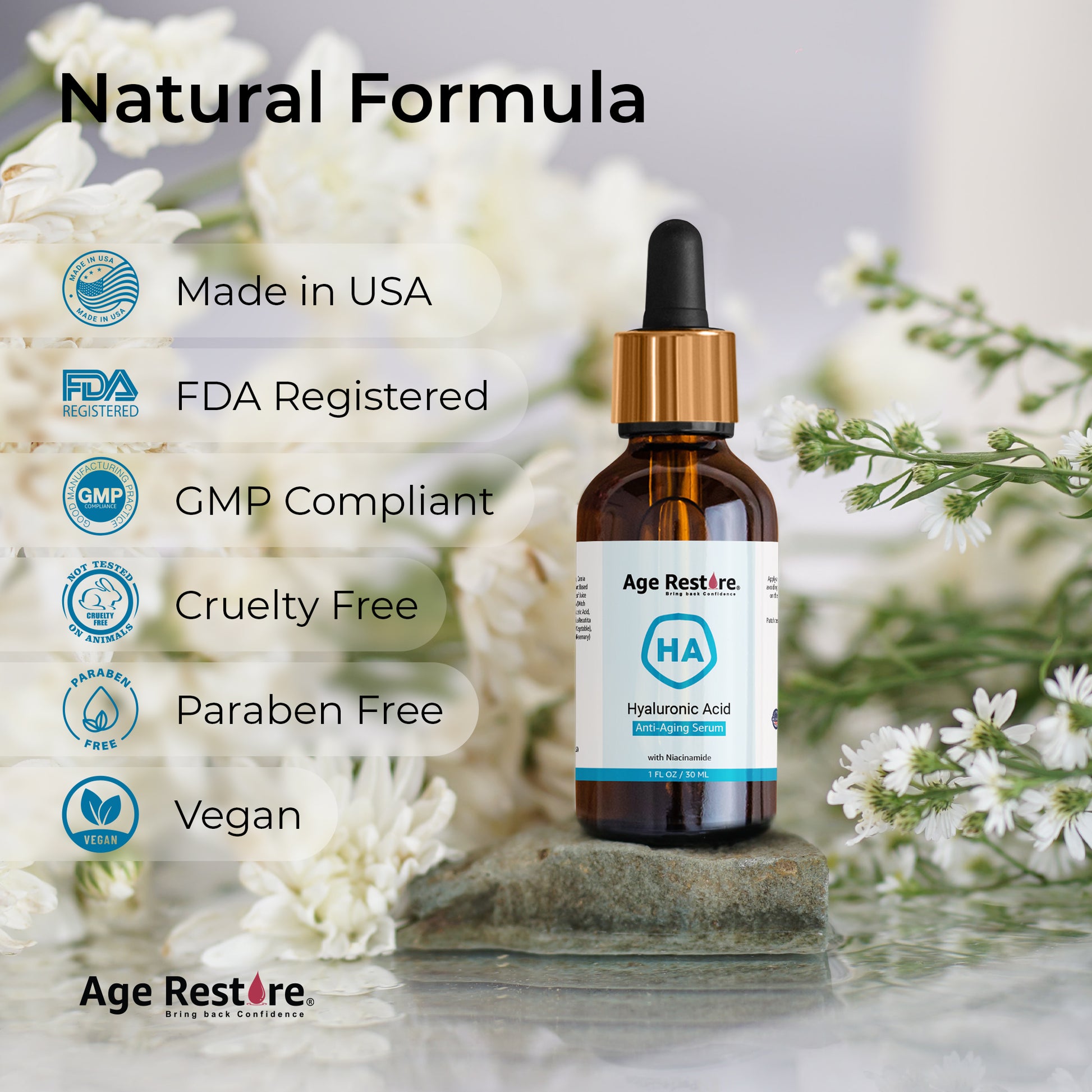age restore hyaluronic acid usa