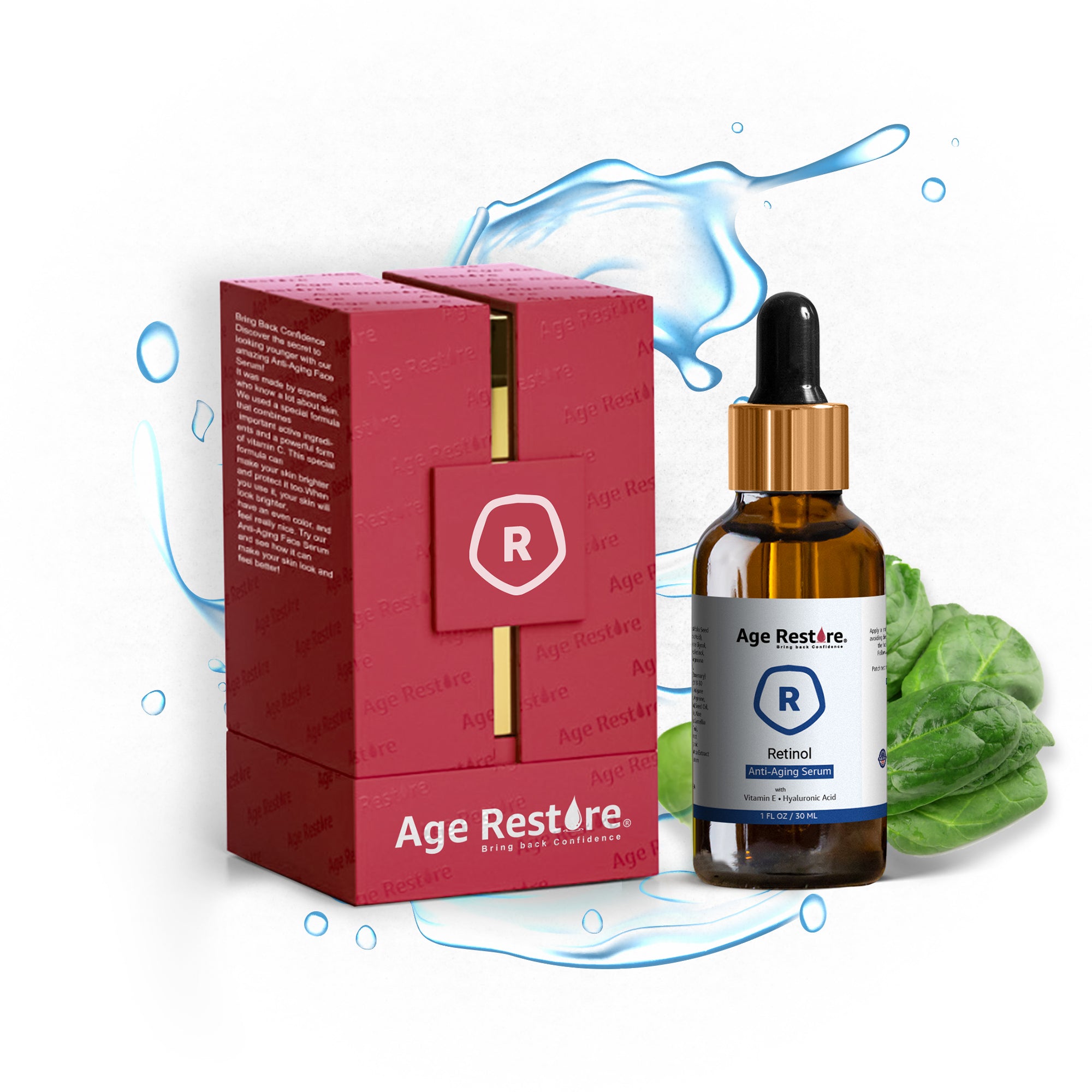 Age restore retinol face serum